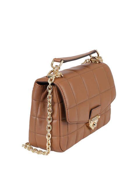 michael kors quilted bag ebay|Michael Kors soho large bag.